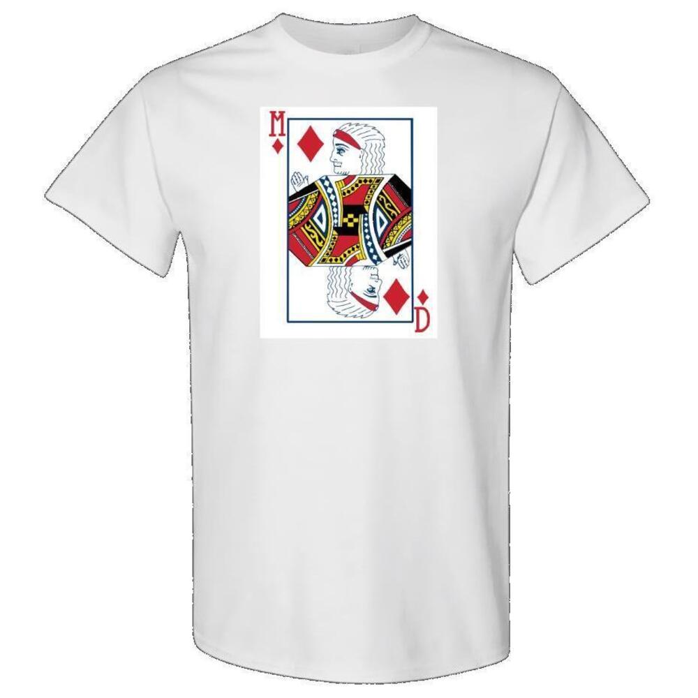 Mick Diamond Face Card Tee Shirt